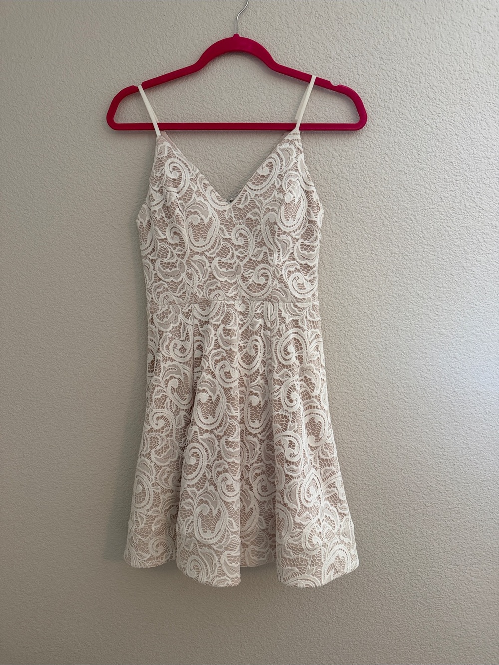 My Michelle Lace Fit & Flare Dress— bridal, bachelorette, graduation, homecoming